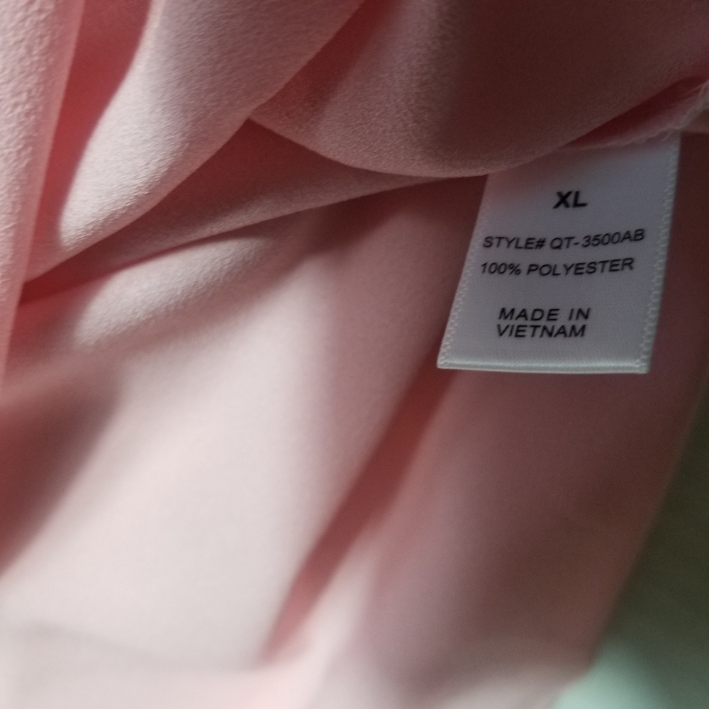 NWOT ZENANA OUTFITTERS WOMEN'S PINK BLOUSE SIZE XL - Picture 4 of 10